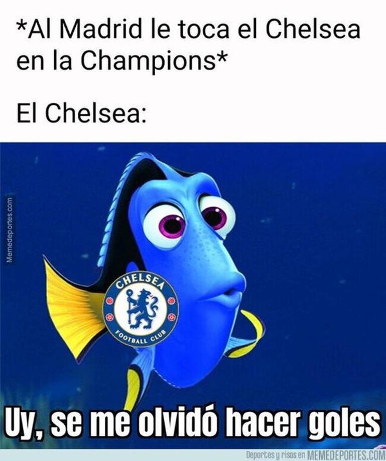 Chelsea, víctima de los memes tras triunfazo del Real Madrid