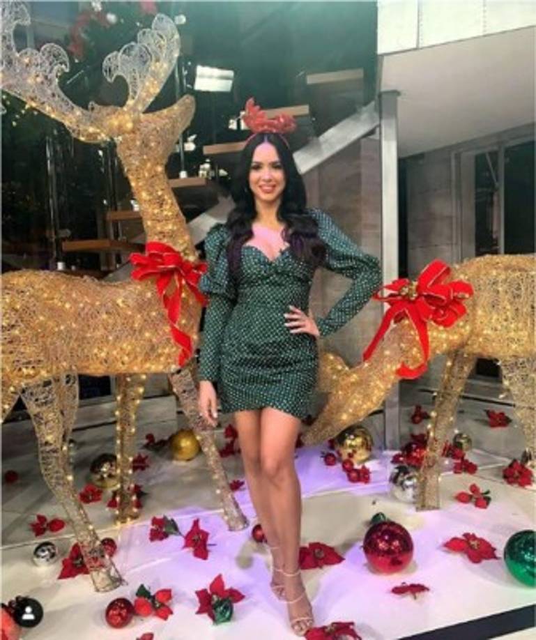 Así se hermosa lució la presentadora deportiva de Telemundo, Ana Jurka, en Nochebuena.