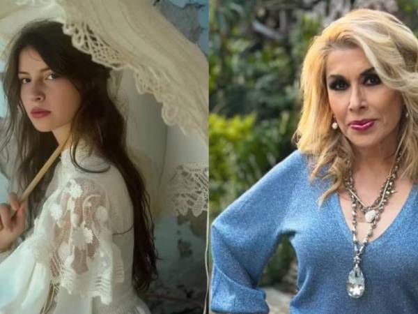 Romina Mircoli en una imagen de Instagram, y Dulce en una de sus últimas fotos.