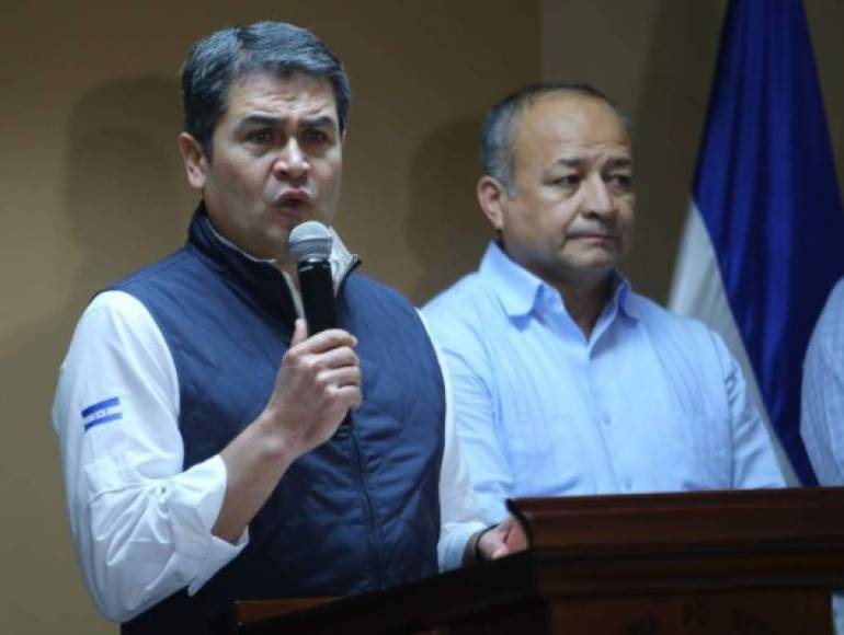 El presidente hondureño Juan Orlando Hernández Alvarado destacó positivamente este jueves, mientras inauguraba un proyecto en Tegucigalpa, la captura de 18 pandilleros que supuestamente participaron en el asesinato del periodista Igor Padilla.