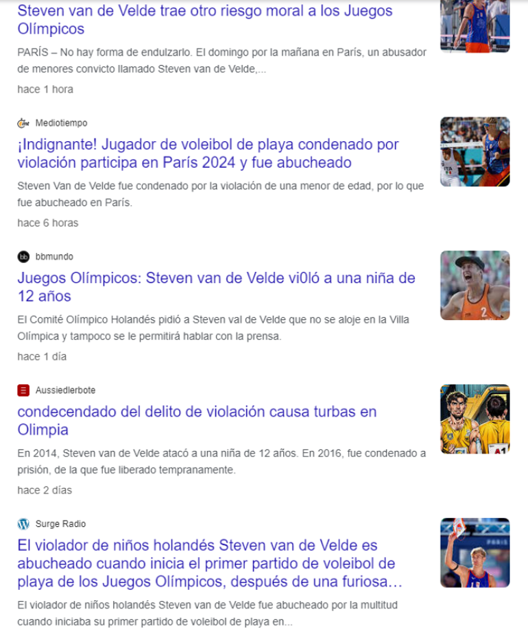 El atleta neerlandés es perseguido por los medios internacionales debido a su oscuro pasado. Nadie habla de su gran juego sobre la arena...