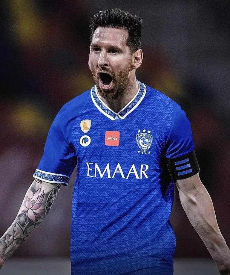 Incluso, en el mercado de fichajes pasado muchos vistieron a Messi con la camiseta del Al Hilal que dirige el entrenador argentino Ramón Díaz.