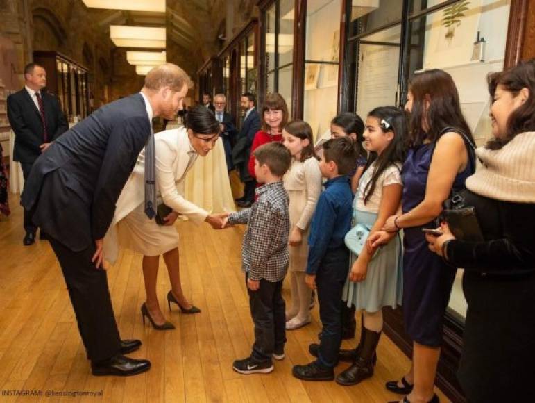 El evento fue para apoyar a Queen's Commonwealth Trust, del cual Harry es presidente, y de la Queen´s Commonwealth Canopy (QCC), una red de iniciativas de conservación para conservar los bosques indígenas en todo el mundo.