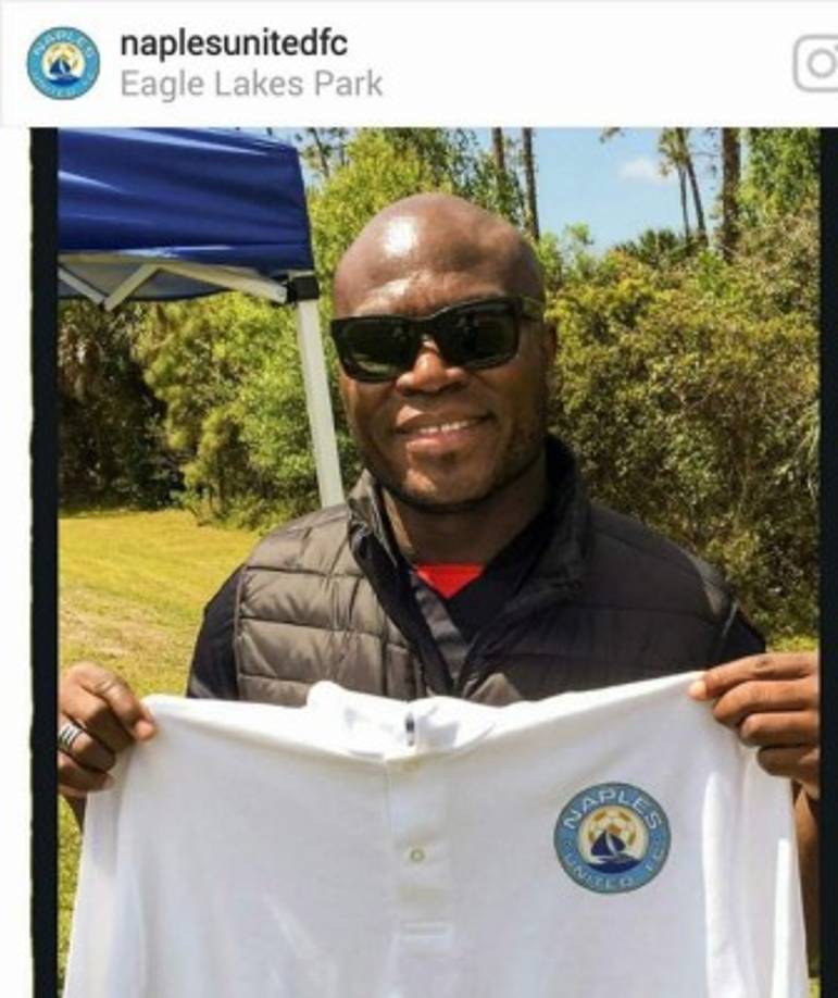 En 2017, Caballero formó parte del grupo de personas que compraron al Naples United FC de la NSPL estadounidense (cuarta división), del cual asumió también la gestión del club junto a Saúl Martínez , exdelantero hondureño.