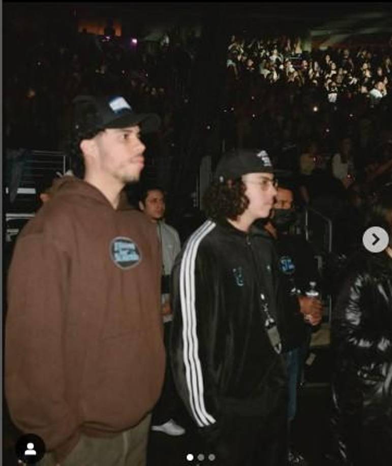 Bernie y Bysael son inseparables con Bad Bunny.