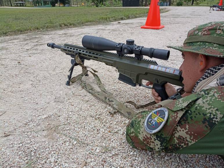 Imágenes de la competencia militar Fuerzas Comando 2022 en Honduras