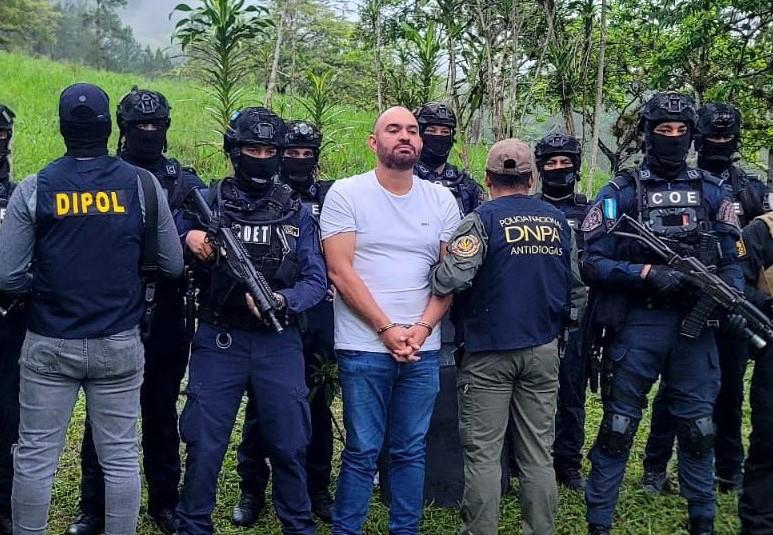 Agentes de Fuerzas Especiales lideraron el operativo de captura del extraditable Mario “Cubeta” Cálix.