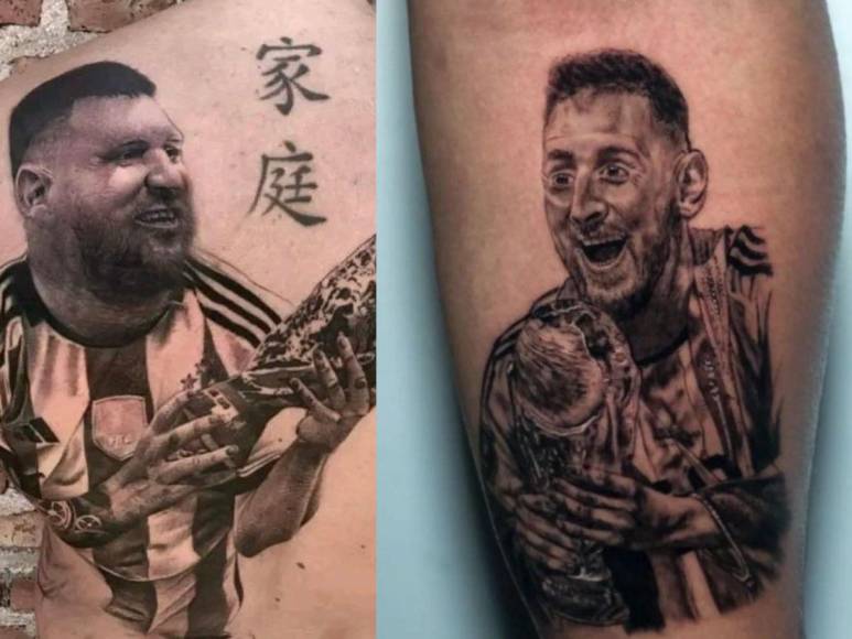 En unos Messi pasado de libras, en otros falto de baleadas, en fin, repasamos algunos de los peores tatuajes con la cara de La Pulga.