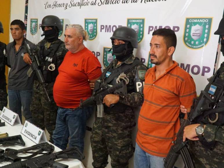 Mediante patrullaje de rutina y allanamiento se dio detención a tres personas del sexo masculino en el departamento de Copán. 