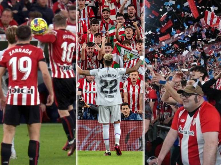 El Barcelona ganó con sufrimiento (0-1) al Athletic Club de Bilbao en la jornada 25 de la Liga Española. Estas son las imágenes del partidazo en San Mamés, donde protestaron contra el Barça y Raphinha provocó a la afición local.