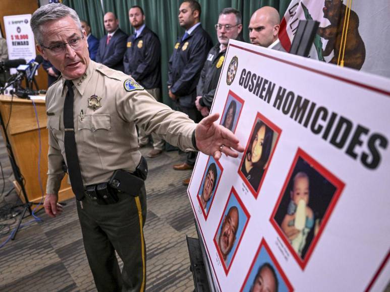 La madre latina de 16 años asesinada junto a su bebé y otros cuatro miembros de la misma familia en una casa de California el lunes estaba tratando de huir de la “masacre” cuando recibió un disparo en la cabeza, detalló la oficina del sheriff del condado de Tulare.