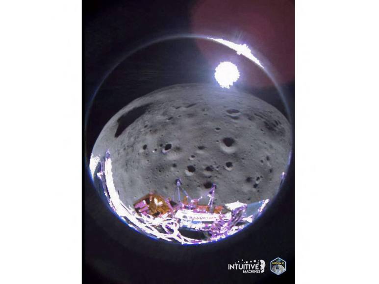 Esta sonda es el primer dispositivo estadounidense que aterriza en la Luna en más de 50 años.