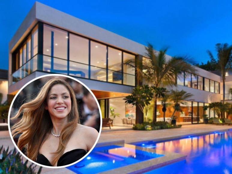 Piscina, vistas espectaculares, seis habitaciones, así será el nuevo hogar de Shakira.