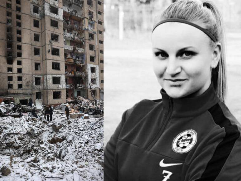 El mundo del fútbol nuevamente está de luto tras la muerte de la jugadora ucraniana Viktoriya Kotlyarova en un bombardeo ruso.