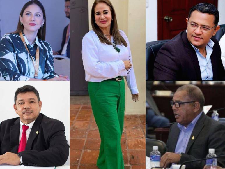 Los cinco diputados liberales tomarán en propiedad sus cargos el próximo 25 de enero en el Congreso Nacional.