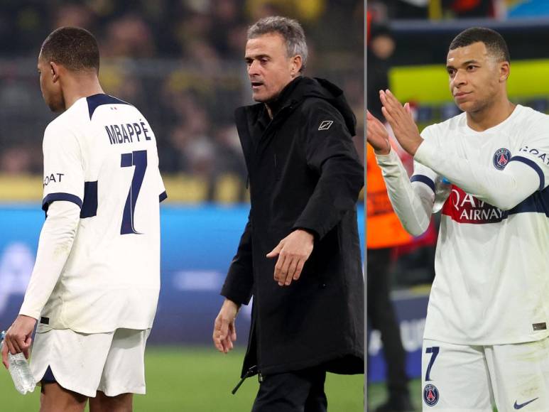 Sale a la luz el motivo por el cuál Mbappé se enfadó con Luis Enrique en el empate del PSG 1-1 ante el Borussia Dortmund en la Champions League.