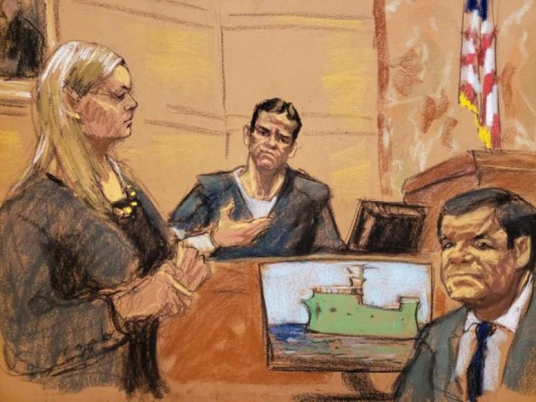 Fiscalía de EEUU muestra en juicio foto del Chapo bailando con una mujer