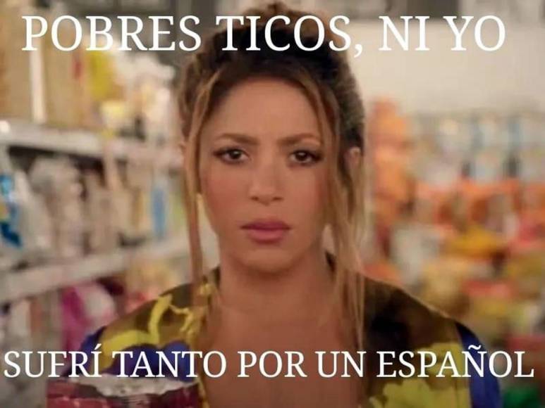 Los memes se burlan de Costa Rica tras ser goleada por España