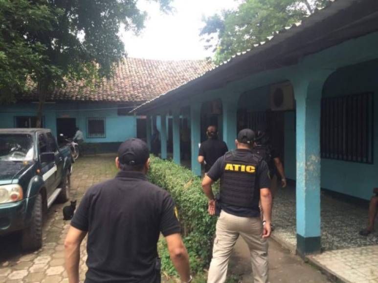 La operación 'Tormentade Fuego' inició con los secuestro de documentos en la alcaldía de El Triunfo, Choluteca, por denuncias de corrupción.
