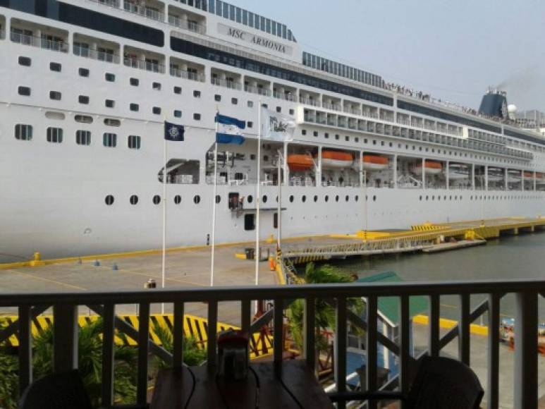 La Copeco realiza evaluación del muelle de cruceros en Town Center Roatán.