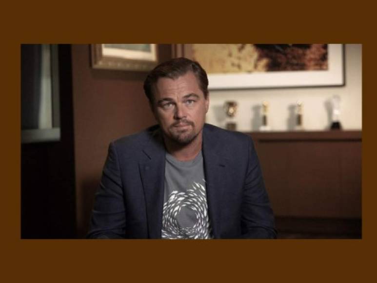 Leonardo DiCaprio no utiliza desodorante.