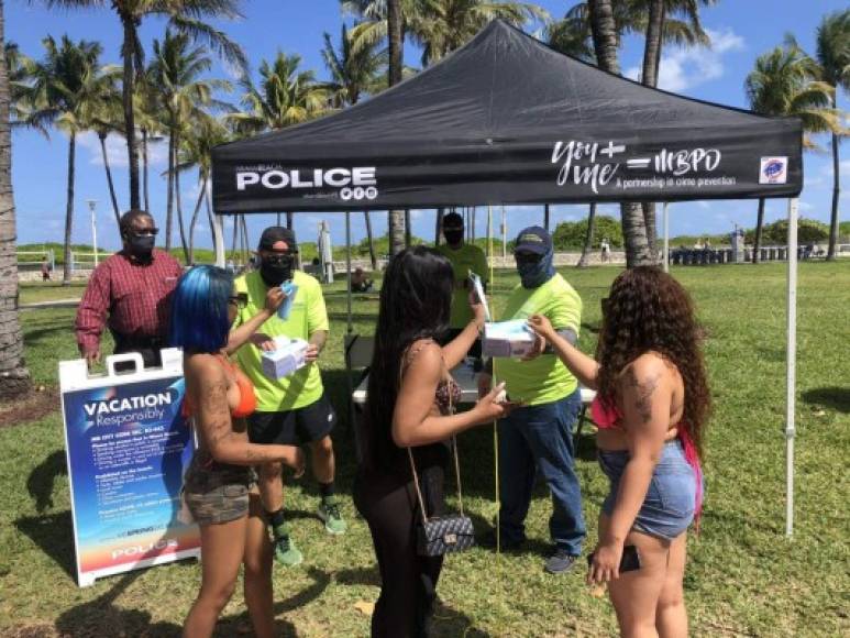 Más de 100 detenidos en el 'spring break' que tiene a Miami Beach en alerta