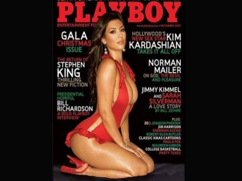 Kim Kardashian en 2007.