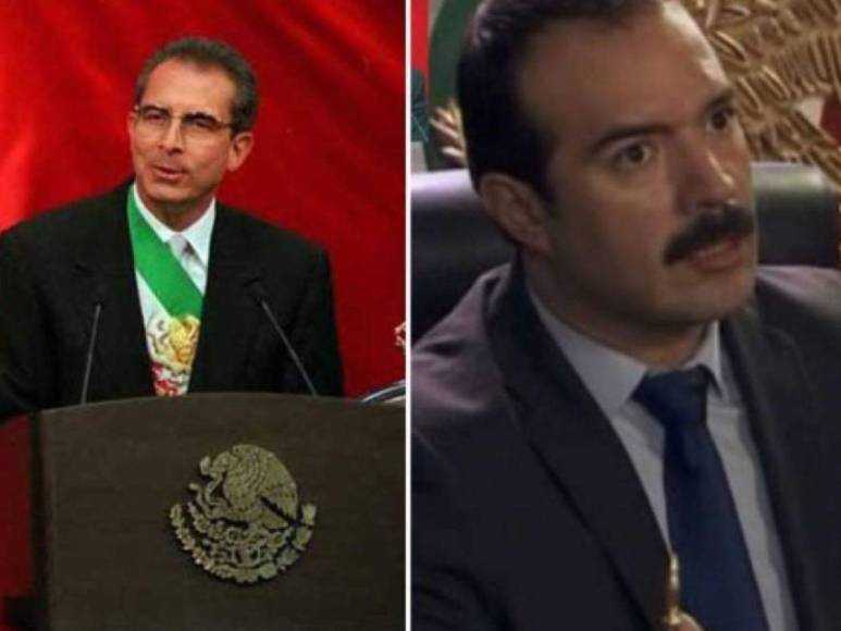 Lic. Ernesto Zedillo Ponce de León era Lic. Arturo Benitez, y fue Roberto Uscanga quien interpretó el papel. Fue presidente de México del 1 de diciembre de 1994 al 30 de noviembre de 2000.