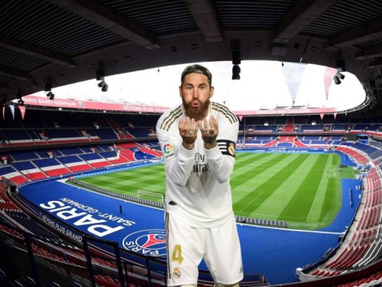 Bombazo. Según informó el Chiringuito de Jugones, Sergio Ramos le comunicó a Florentino Pérez que el PSG le dijo que iba a ir a por él para convertirlo en nuevo jugador del equipo francés.