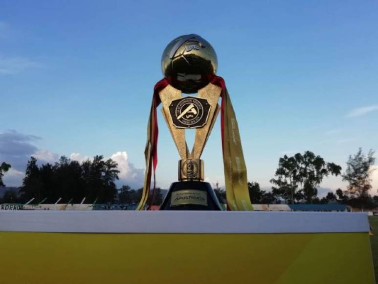 La copa que se llevará el campeón del Torneo Clausura 2019 de la Liga de Ascenso.