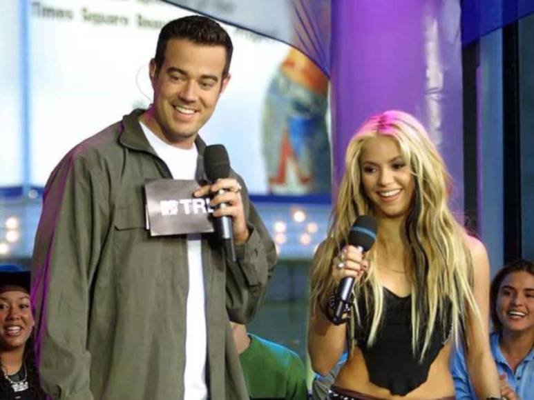 Cabe recordar que en 2001 Shakira y Carson Daly fueron fotografiados en los MTV studios en Nueva York por lo que su amistad data de, por lo menos, unos 12 años.