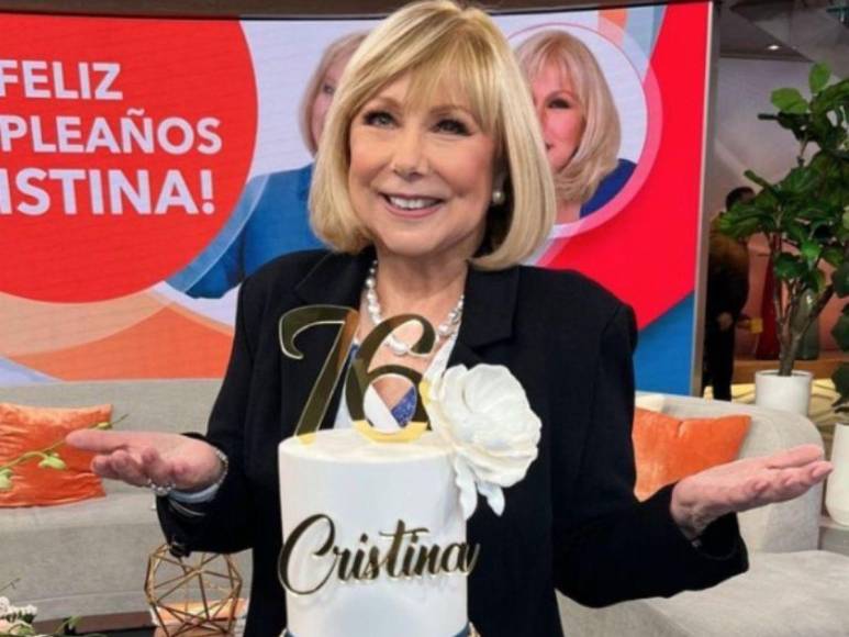 Luego de haber permanecido 14 años alejada de la televisión, finalmente este 29 de enero regresó a Univisión la siempre querida y admirada Cristina Saralegui, esto como parte de la celebración de su cumpleaños número 76.