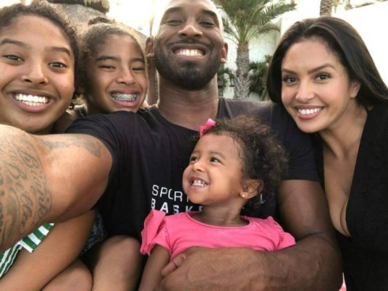 Kobe formó una hermosa familia, a quien solía presumir con tiernas imágenes en su cuenta de Instagram.