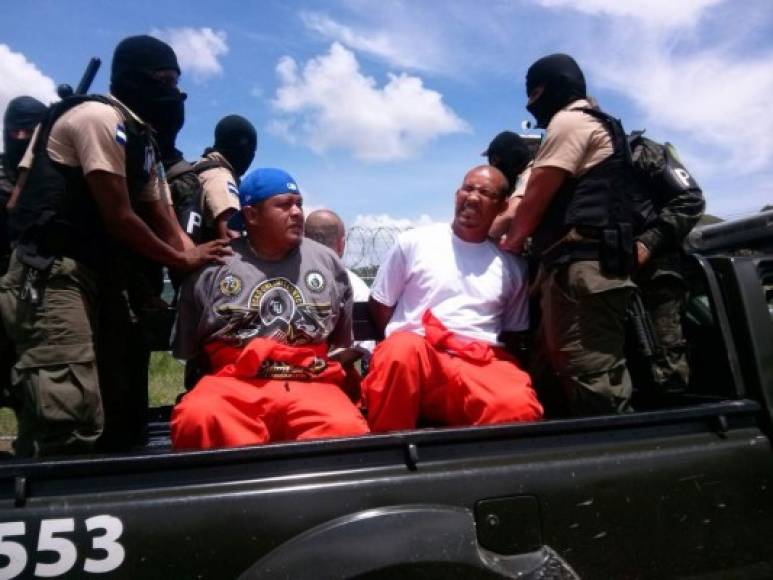 Aíslan en cárcel a líderes de la pandilla 18 en Honduras