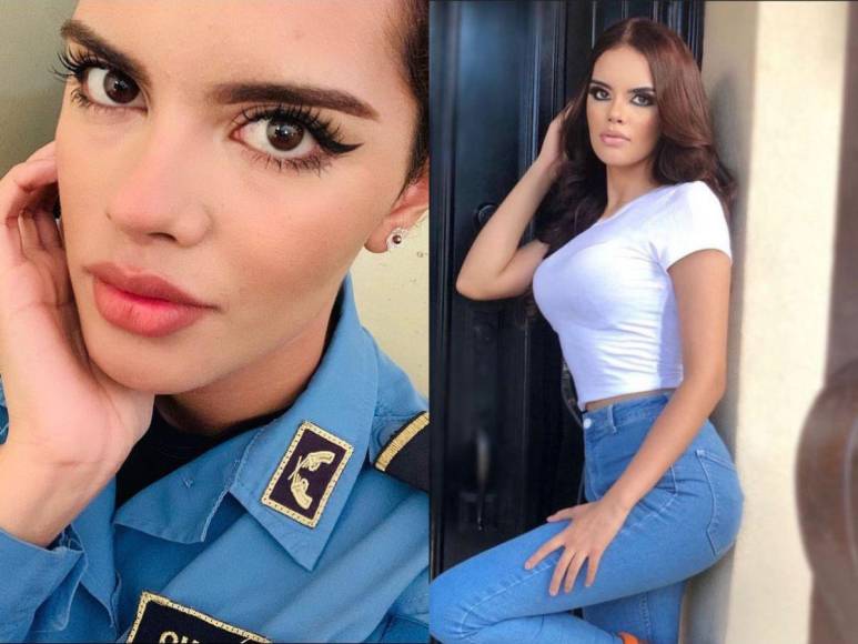 La hermosa agente policial ha confirmado su postulación al certamen de Miss Honduras Universo 2024.