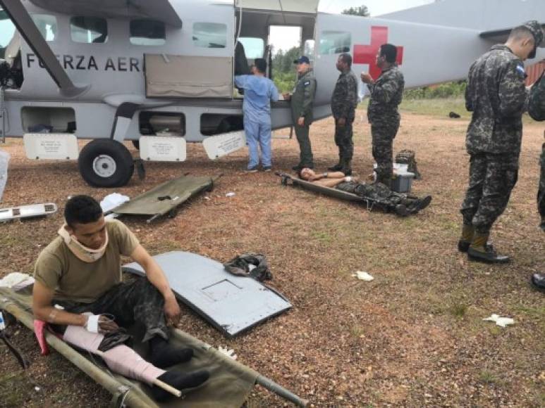 Los miembros que viajaban en el helicóptero andaban en una operación antidrogas, dijo el portavoz de las Fuerzas Armandas, José Domingo Meza.