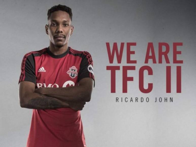 Ricardo John: Delantero trinitense que jugará en el Juticalpa FC de la Liga de Ascenso. Cuenta con 25 años de edad y jugó en su momento en el Toronto de la MLS.