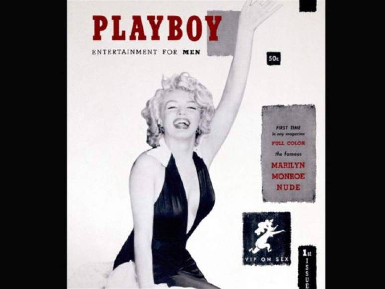 Marilyn Monroe en la primera portada en 1953.