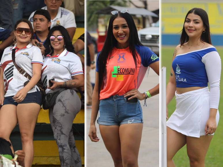 Un gran ambiente se vivió en los duelos de la última jornada de las vueltas regulares del Torneo Clausura 2023, con lindas chicas en las gradas de los estadios de la Liga Nacional de Honduras.