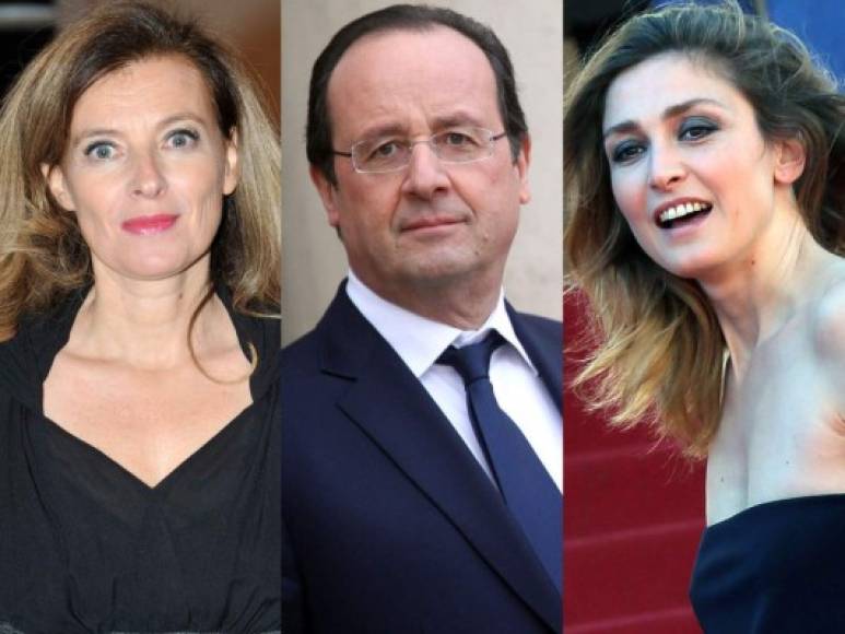 La popularidad del presidente francés, François Hollande, cayó en picada tras revelarse su infidelidad amorosa con la actriz Julie Gayet, mientras su ahora exesposa, Valerie Trierweiler, tuvo que ser internada en el hospital tras descubrir el 'affaire'.