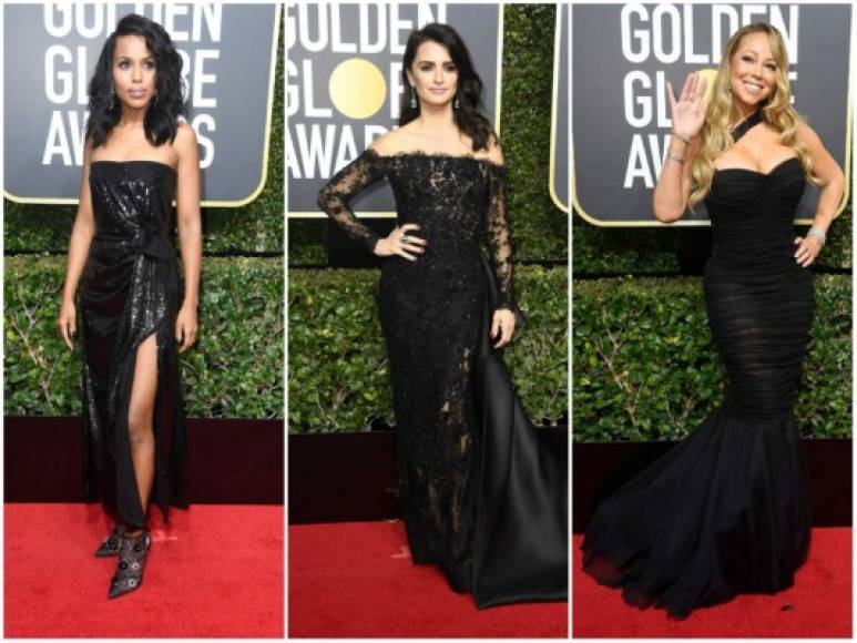 Mira algunas de las peores y mejores vestidas en a gala de los premios Globos de Oro 2018.