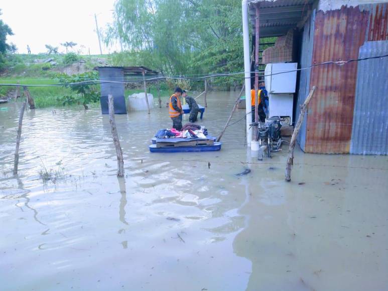 El ramal río Blanco, que desemboca en el Ulúa, muy cerca de la zona de inundación, causa estragos en cada temporada copiosa en Potrerillos. 