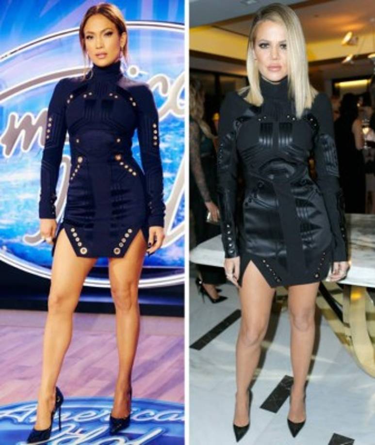 Khloé Kardashian siempre se inspira en Jennifer López.