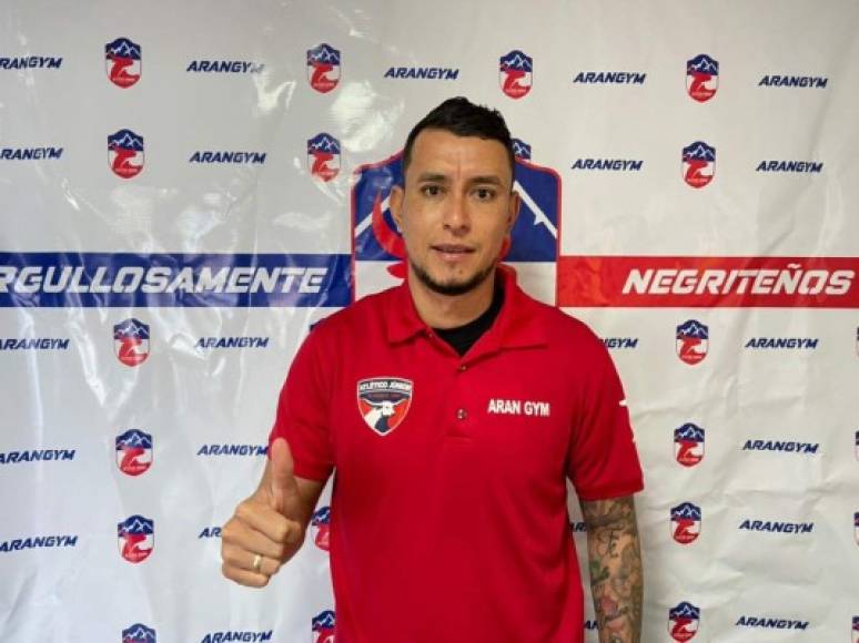 Erick Andino: El experimentado delantero hondureño ha sido presentado como nuevo jugador del Atlético Júnior de la segunda división de Honduras. Llega procedente del Real de Minas.