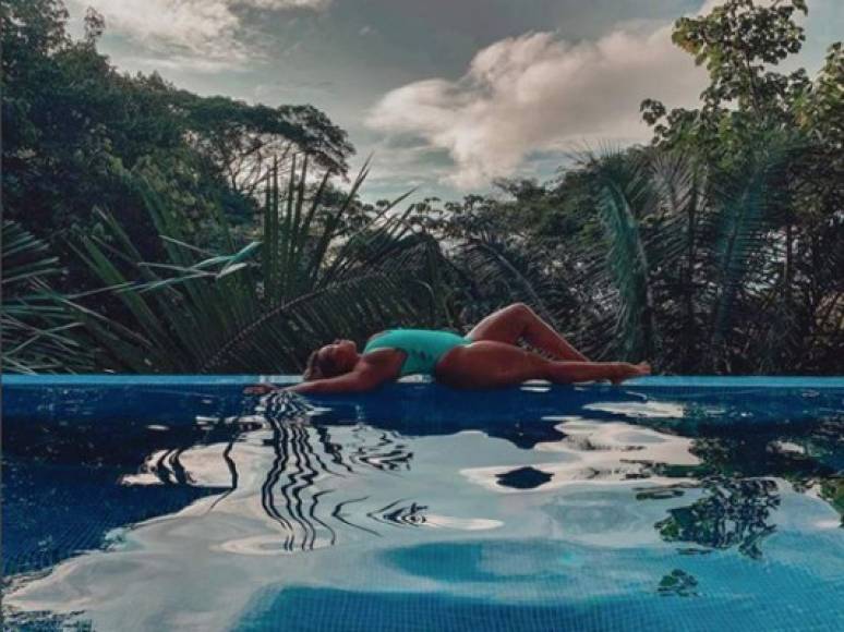 Su última publicación en Instagram fue el 25 de noviembre. 'Voy a extrañar este lugar', escribió junto a esta imagen con el hashtag 'I love Costa Rica'.