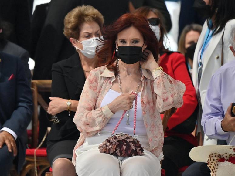 La vicepresidenta de Argentina, Cristina Fernández, es otra de las invitadas de honor de los Zelaya a la toma de posesión.
