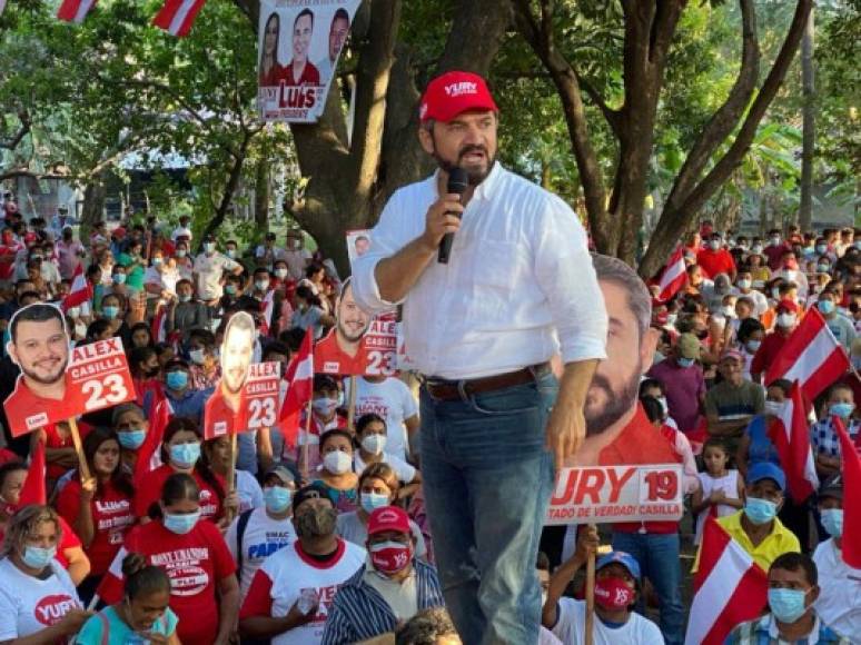 Yury Sabas. Diputado desde 2010 que va por su cuarto período en el Congreso Nacional con el movimiento liberal Recuperar Honduras.