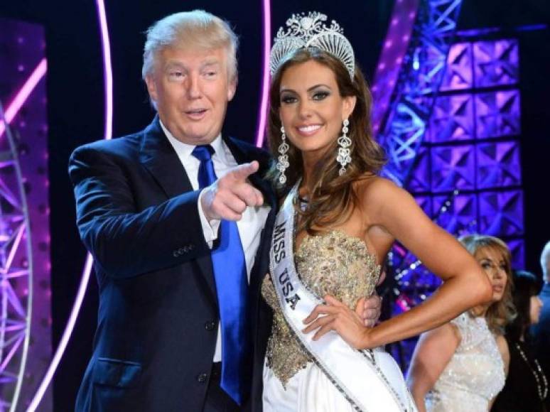 13. Ha sido uno de los mayores accionistas de concursos de belleza. Desde 1996 hasta 2015, fue el mayor accionista de Miss Universo, Miss USA o Miss Teen USA entre otros. <br/><br/>En 2015 los canales de televisión que organizan estos concursos como NBC o Univision cancelaron sus acuerdos con Trump debido a sus discursos hacia los inmigrantes mexicanos de Estados Unidos.<br/><br/><br/>