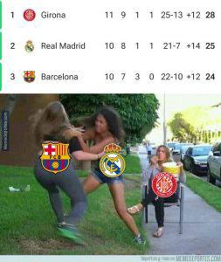 Memes destrozan al Barcelona tras remontada del Real Madrid