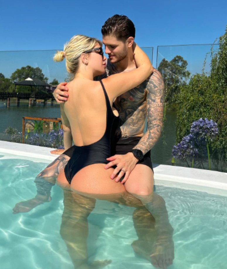 Pero luego, se sinceró: “Fue lindo, que diga esas palabras de amor siempre son bien lindas, bien recibidas, después el tiempo dirá, vamos a ver, vamos despacio”.